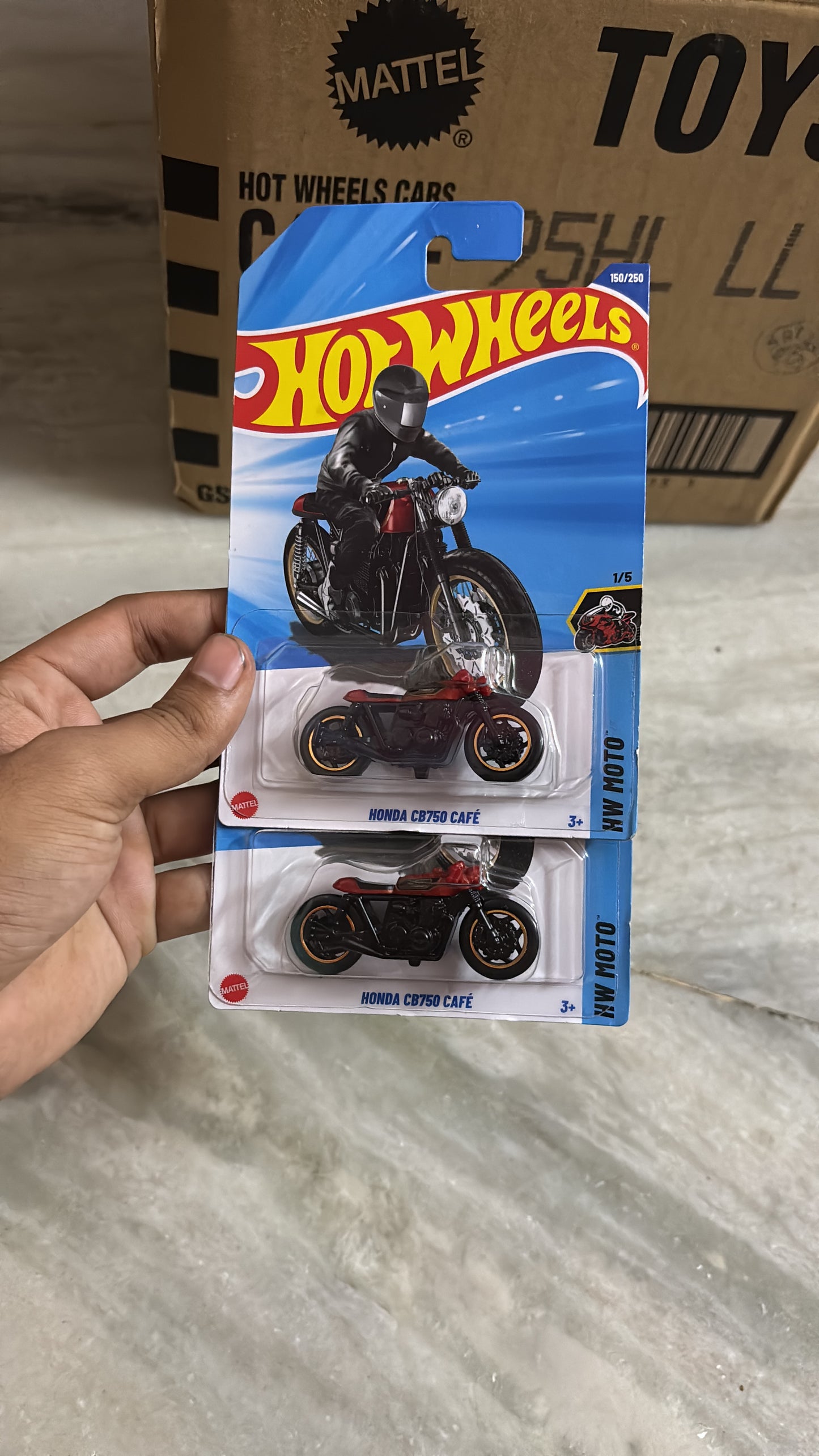 HOTWHEELS HONDA CB750 CAFÉ