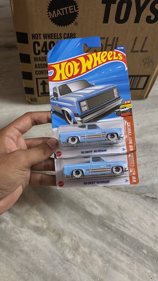 HOTWHEELS "83 CHEVY" SILVERADO