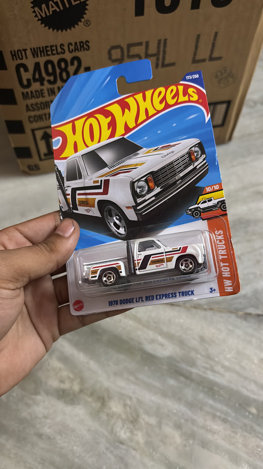 HOTWHEELS 1978 DODGE LIL RED EXPRESS TRUCK