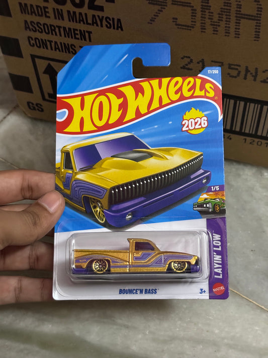 HOTWHEELS 2026 A CASE BOUNCE'N BASS™